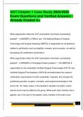 SGT Chapter 1 Case Study 2024&sol;2025  Exam Questions and Verified Answers &vert;  Already Graded A&plus; 