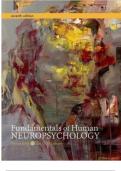 Test Bank For Fundamentals Of Human Neuropsychology 7th Edition By Bryan Kolb and Ian Whishaw