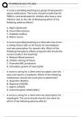 PHARMACOLOGY ATI 2023