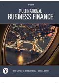 Test Bank For Multinational Business Finance 16th Edition By David K&period; Eiteman&comma; Arthur L&period; Stonehill and Michael H&period; Moffett