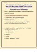 ATI PN LEADERSHIP PROCTORED EXAM LATEST 2025 ACTUAL  EXAM WITH COMPLETE QUESTIONS AND CORRECT DETAILED  ANSWERS &lpar;100&percnt; VERIFIED ANSWERS&rpar; &vert;ALREADY GRADED A&plus;&vert;  &vert;&vert;PROFESSOR VERIFIED&vert;&vert; &vert;&vert;BRANDNEW&excl;&excl;&excl;&vert;&vert;