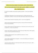 NJ HEALTH AND ACCIDENT EXAM 2025 LATEST UPDATED 120&plus; ACTUAL EXAM QUESTIONS WITH 100&percnt; RATED CORRECT ANSWERS 100&percnt; VERIFIED GET A&plus;