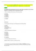 PORTAGE LEARNING BIOD 151 ANATOMY AND PHYSIOLOGY 1 ALL EXAMS &lpar;MODULE 1 - MODULE 7&rpar; LATEST 2025
