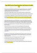CPPS IHI Practice Exam Questions and Answers Graded A&plus;