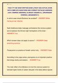 YOGA YTT 200 HOUR WRITTEN EXAM LATEST 2025 ACTUAL EXAM  WITH COMPLETE QUESTIONS AND CORRECT DETAILED ANSWERS  &lpar;100&percnt; VERIFIED ANSWERS&rpar; &vert;ALREADY GRADED A&plus;&vert; &vert;&vert;PROFESSOR  VERIFIED&vert;&vert; &vert;&vert;BRANDNEW&excl;&excl;&excl;&vert;&vert;