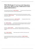 NSG 526 Exam 2&colon; Test Exam with 362questions and answers 100&percnt;Correctly verified answers latest update 2025 RATED A&plus;