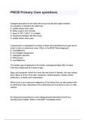 PNCB Primary Care&colon; LATEST 2025&sol; 2026 EXAM STUDY REVIEW&colon; VERIFIED CERTIFICATION QUESTIONS WITH REFERENCE GUARANTEED PASS 100&percnt; &lpar;QUESTIONS & ANSWERS&rpar; APPROVED & REWARDED EXPERT COMPLETE SOLUTIONS