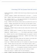 Entomology CDE Test Question Bank with correct answers
