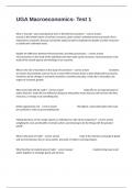 UGA Macroeconomics- Test 1 Complete Questions And Verified Answers Graded A&plus;&period;