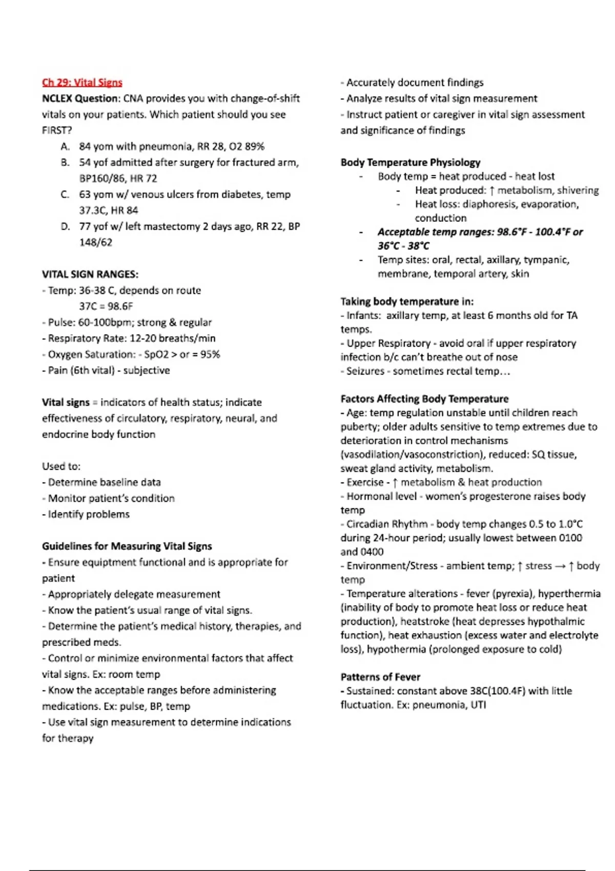 Med surg exam 1 Questions and Verified Answers |100% Correct | Complete ...