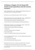 AT-Basics Chapter 19&colon; En Route IFR Charts Exam Questions And All Correct Answers&period;