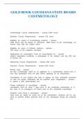 GOLD BOOK LOUISIANA STATE BOARD COSTMETOLOGY