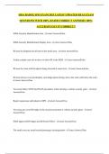 SIDA BADGE SFO EXAM 2025 LATEST UPDATED REAL EXAM QUESTIONS WITH 100&percnt; RATED CORRECT ANSWERS 100&percnt; ACCURATE GET IT CORRECT&excl;&excl;