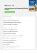 TEST BANK FOR Fundamental Accounting Principles&comma; 25th Edition&comma; John Wild  All Chapter 1-26 Complete