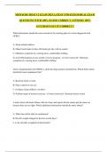 MED SURG HESI V2 EXAM 2025 LATEST UPDATED 50 REAL EXAM QUESTIONS WITH 100&percnt; RATED CORRECT ANSWERS 100&percnt; ACCURATE GET IT CORRECT&excl;&excl;