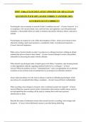 PACKAGE DEAL FOR  EPPP - Ethics EXAM 2025 LATEST UPDATED  REAL EXAM QUESTIONS WITH 100&percnt; RATED CORRECT ANSWERS 100&percnt; ACCURATE GET IT CORRECT&excl;&excl;