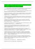 OHIO LNHA EXAM &lpar;FACILITY OPERATIONS&rpar; WITH COMPLETE SOLUTIONS