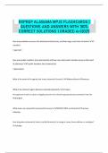 RXPREP ALABAMA MPJE FLASHCARDS &vert; QUESTIONS AND ANSWERS WITH 100&percnt; CORRECT SOLUTIONS &vert; GRADED A&plus;&vert;2025