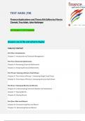 TEST BANK for Finance Applications and Theory 6th Edition by Marcia Cornett&comma; Troy Adair&comma; John Nofsinger All Chapter 1-20 Complete
