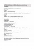 MMSC 360 Exam 1 - Clicker Questions with Correct Answers&period;