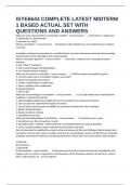 ISYE6644 COMPLETE LATEST MIDTERM 1 BASED ACTUAL SET WITH QUESTIONS AND ANSWERS