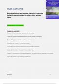 Test BaNk for  Ethical obligations and decision making in accounting  text and cases 6th edition by steven Mintz, William  miller All Chapters 1-8 Complete