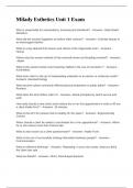 Milady Esthetics Unit 1 Exam Questions With Correct Answers