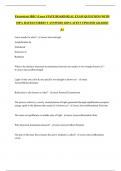 Electrolysis IBEC&plus;Laser STATE BOARD REAL EXAM QUESTIONS WITH 100&percnt; RATED CORRECT ANSWERS 2025 LATEST UPDATED GRADED A&plus;