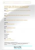 NATOPS &lpar;T6A&rpar; - NEW Questions with Detailed Verified  Answers &lpar;100&percnt; Correct Answers&rpar; &sol;Already Graded A&plus;