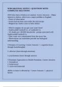 NURS 404 FINAL NOTES 1  QUESTIONS WITH COMPLETE SOLUTIONS