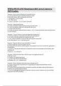 MMSc491 EXAM 3 Questions with Correct Answers-2025 Update&period;