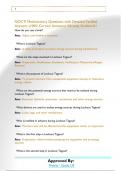 NOCTI Mechatronics Questions with Detailed Verified  Answers &lpar;100&percnt; Correct Answers&rpar; &sol;Already Graded A&plus;