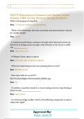 NOCTI Mechatronics 6 Questions with Detailed Verified  Answers &lpar;100&percnt; Correct Answers&rpar; &sol;Already Graded A&plus;