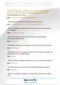 NOCTI Mechatronics 8 Questions with Detailed Verified  Answers &lpar;100&percnt; Correct Answers&rpar; &sol;Already Graded A&plus;