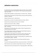 asbestos awareness Most Recent 2026&sol;2027 Questions and Accurate Answers