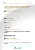 NU 214-1 Medication Classifications&colon; Antibiotics Questions  with Detailed Verified Answers &lpar;100&percnt; Correct Answers&rpar;  &sol;Already Graded A&plus;