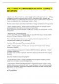 NU 578 UNIT 4 EXAM QUESTIONS WITH  COMPLETE SOLUTIONS