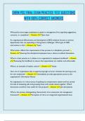 SHRM PSC FINAL EXAM PRACTICE TEST QUESTIONS WITH 100&percnt;  CORRECT ANSWERS