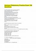 Hartman Phlebotomy Practice Exam 150 Questions LATEST UPDATE&excl;&excl;&excl;&excl;&excl;