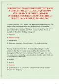 NUR235 FINAL EXAM NEWEST 2025 TEST BANK&vert;  COMPLETE 350 ACTUAL EXAM QUESTIONS  AND CORRECT DETAILED ANSWERS  &lpar;VERIFIED ANSWERS&rpar; ALREADY GRADED A&plus;&vert;  NUR 235 EXAM REVIEW&vert;&vert; BRAND NEW&excl;&excl; 
