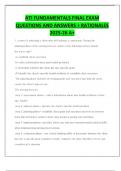ATI FUNDAMENTALS FINAL EXAM  QUESTIONS AND ANSWERS &plus; RATIONALES  2025-26 A&plus;