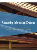 Test Bank &lpar;AIS&rpar; Accounting information systems 11th edition bodnar Hopwood All Chapters Covered