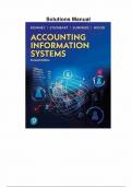 Solutions Manual Accounting Information Systems 16th Edition By Romney&semi; Steinbart&semi; Summers&semi; Wood&comma; All Chapters 1 - 24