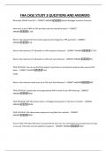 FHA CASE STUDY 3 QUESTIONS AND ANSWERS