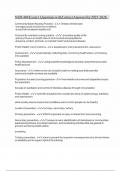 NUR 404 Exam 1 Questions with Correct Answers for 2025-2026&period;