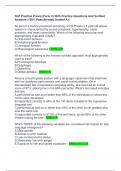 IRONWORKER NCCER EXAM WITH VERIFIED  QUESTIONS AND ANSWERS 