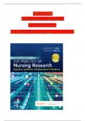 Test Bank for Burns and Grove&rsquo;s the Practice of Nursing Research 9th Edition  by  Jennifer R&period; Gray&comma; Susan K&period; Grove  COMPLETE NEWEST  VERSION UPDATED 2025