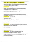 TED 300i Exam Questions And Answers&period;docx