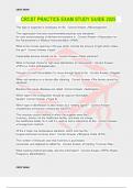 CRCST PRACTICE EXAM STUDY GUIDE 2025