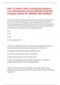 NUR 112 EXAM 2 &lpar;2025&rpar; comprehensive questions and verified detailed solutions &lpar;MULTIPLE CHOICES&rpar; &vert;complete solutions &vert;A&plus; GRADED &vert;100&percnt; CORRECT&excl;&excl;